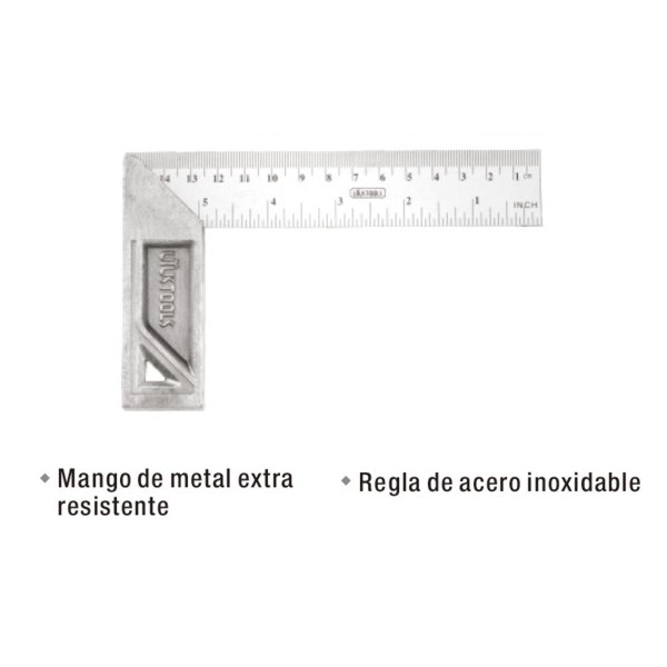 Escuadra En Acero Inox Uyustools Importadora Grevi